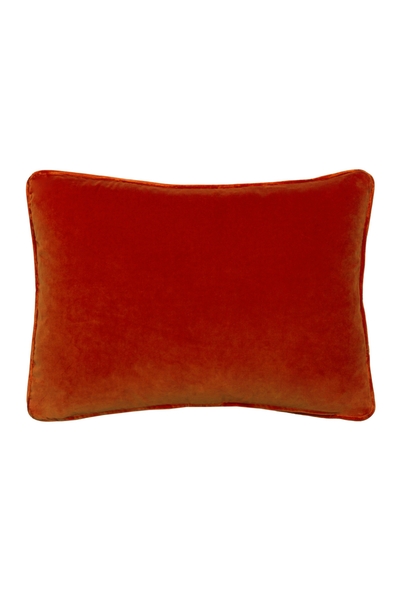 Cotton Velvet Rectangular Cushion | Andrew Martin Medici | Oroatrade.com