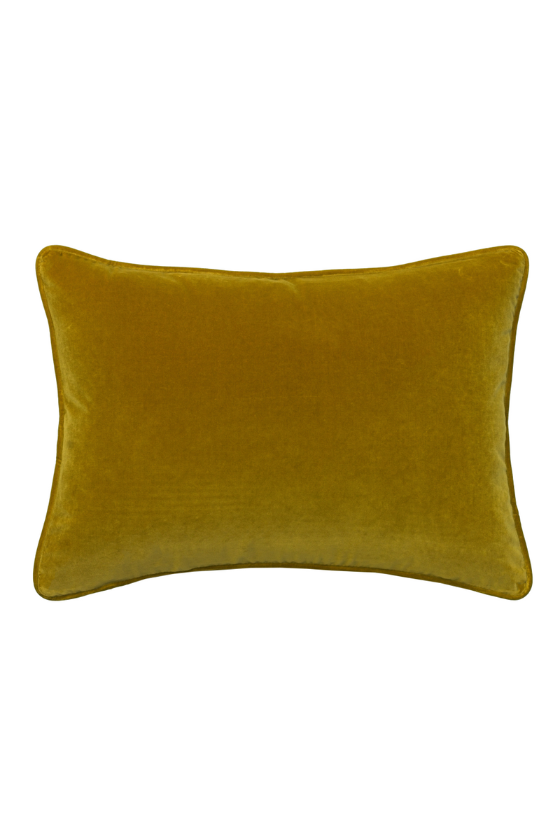 Cotton Velvet Rectangular Cushion | Andrew Martin Medici | Oroatrade.com