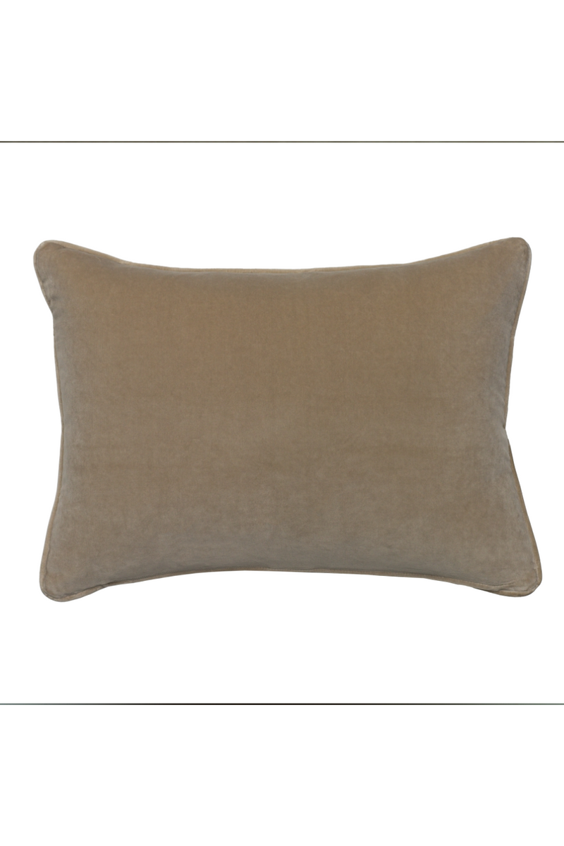 Cotton Velvet Rectangular Cushion | Andrew Martin Medici | Oroatrade.com