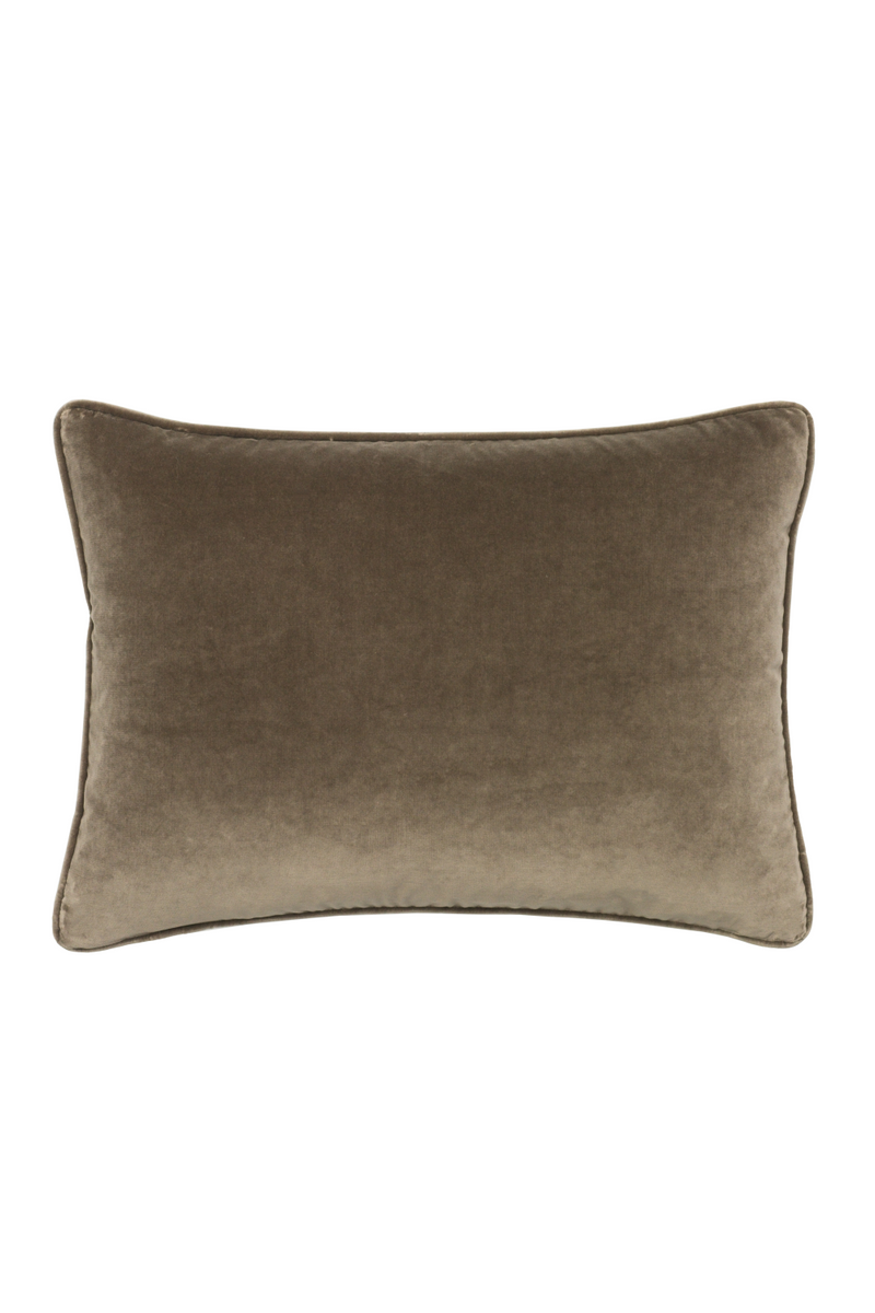 Cotton Velvet Rectangular Cushion | Andrew Martin Medici | Oroatrade.com