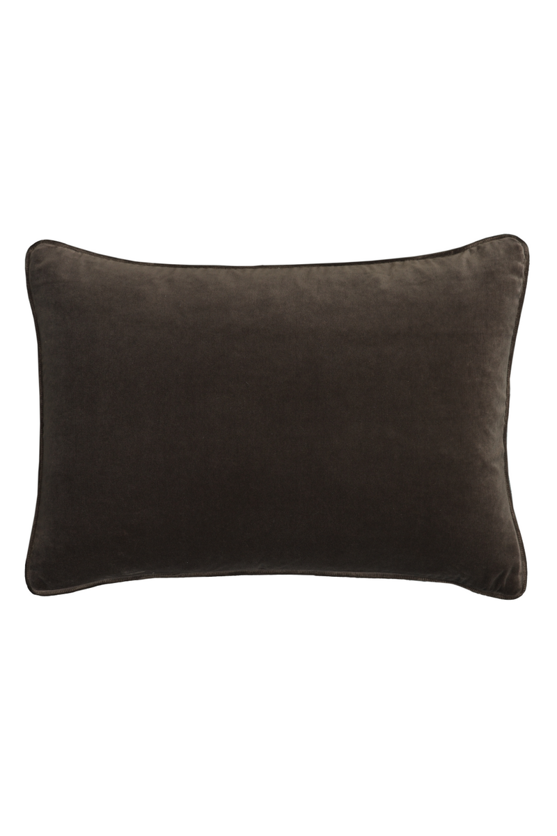 Cotton Velvet Rectangular Cushion | Andrew Martin Medici | Oroatrade.com