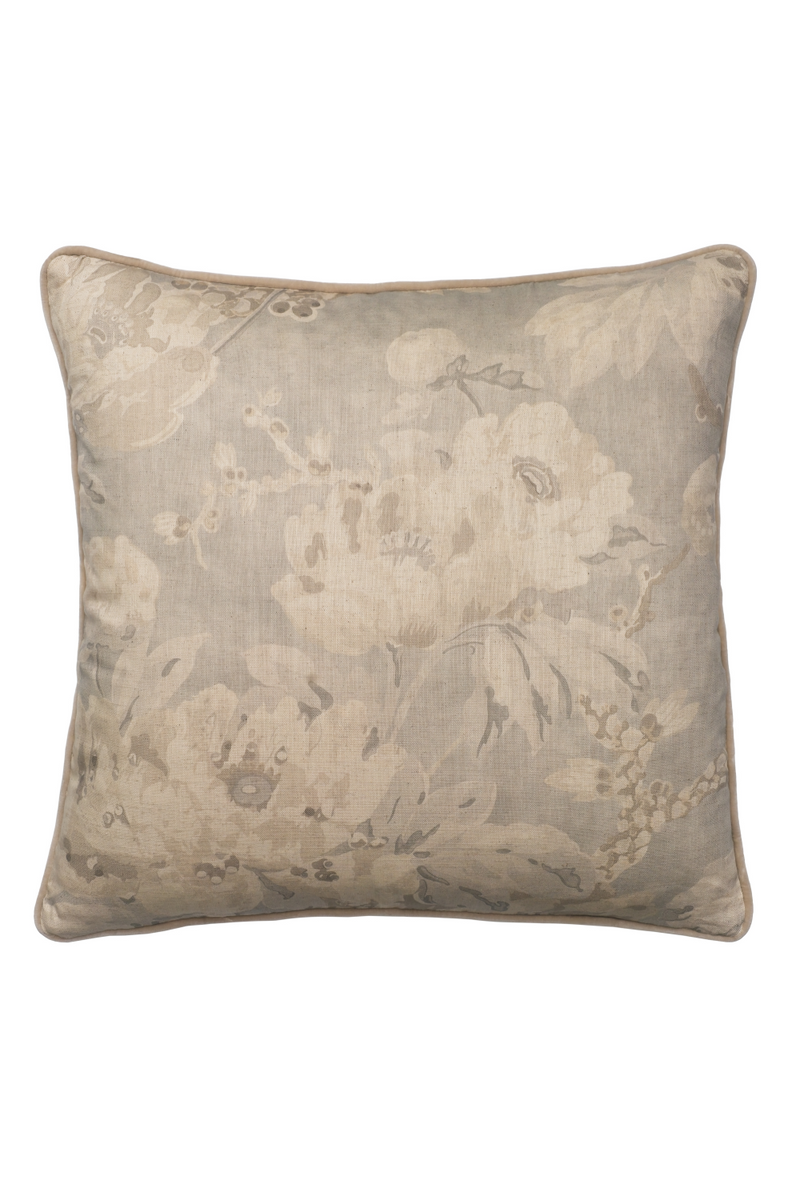 Floral Cotton Cushion | Andrew Martin Peony | Oroatrade.com