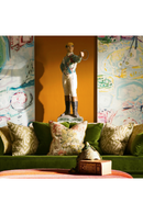 Flower Motif Cotton Cushion | Andrew Martin Midsummer | Oroatrade.com