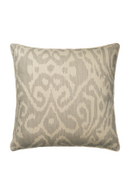 Ikat Patterned Pillow | Andrew Martin Otter | Oroatrade.com