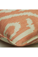 Ikat Patterned Pillow | Andrew Martin Otter | Oroatrade.com