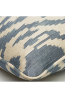 Ikat Patterned Pillow | Andrew Martin Otter | Oroatrade.com
