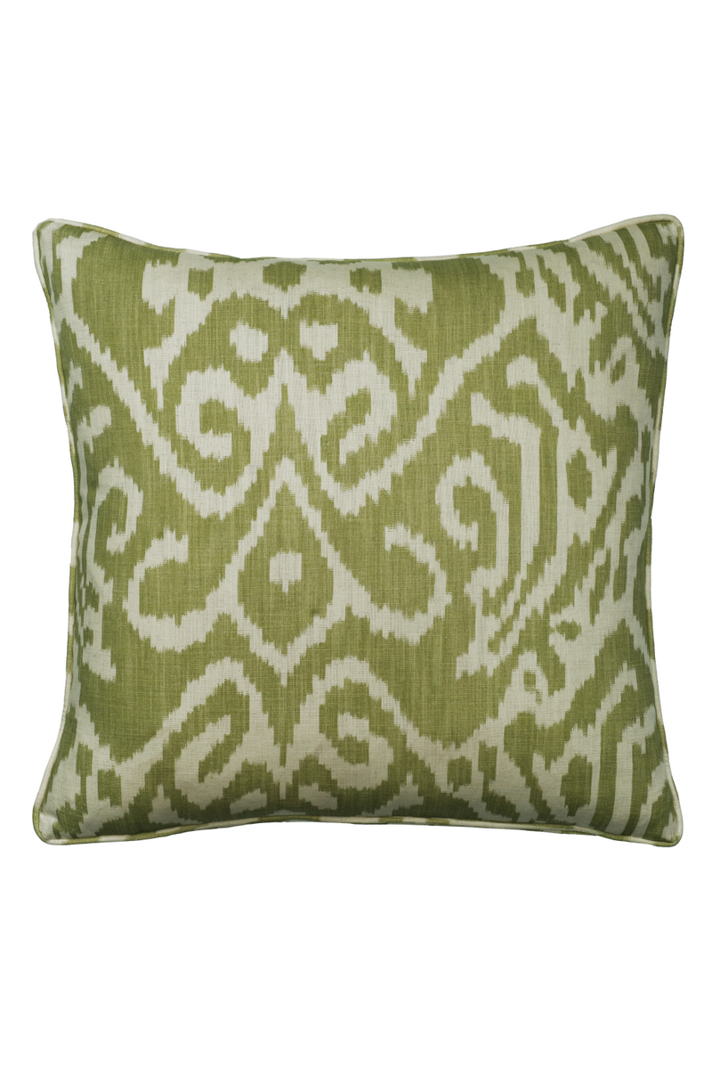 Ikat Patterned Pillow | Andrew Martin Otter | Oroatrade.com