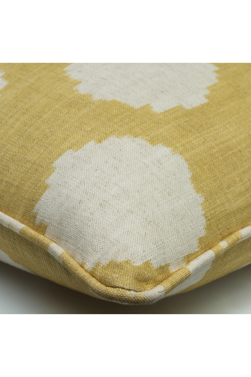 Spotted Cotton Rectangular Cushion | Andrew Martin Beehive | Oroatrade.com