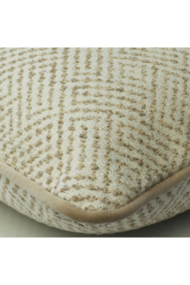 Geometric Patterned Cushion | Andrew Martin Driftwood | Oroatrade.com