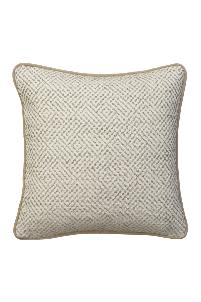 Geometric Patterned Cushion | Andrew Martin Driftwood | Oroatrade.com