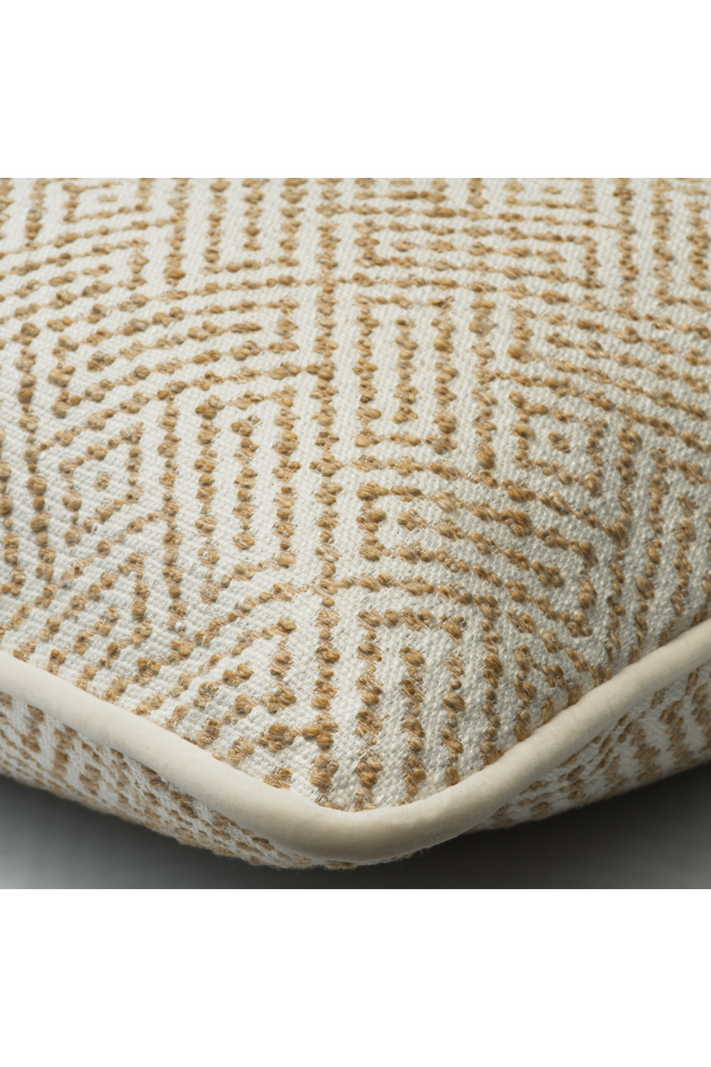 Geometric Patterned Cushion | Andrew Martin Driftwood | Oroatrade.com