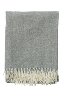 Wool Fringed Throw | Andrew Martin Herringbone | Oroatrade.com