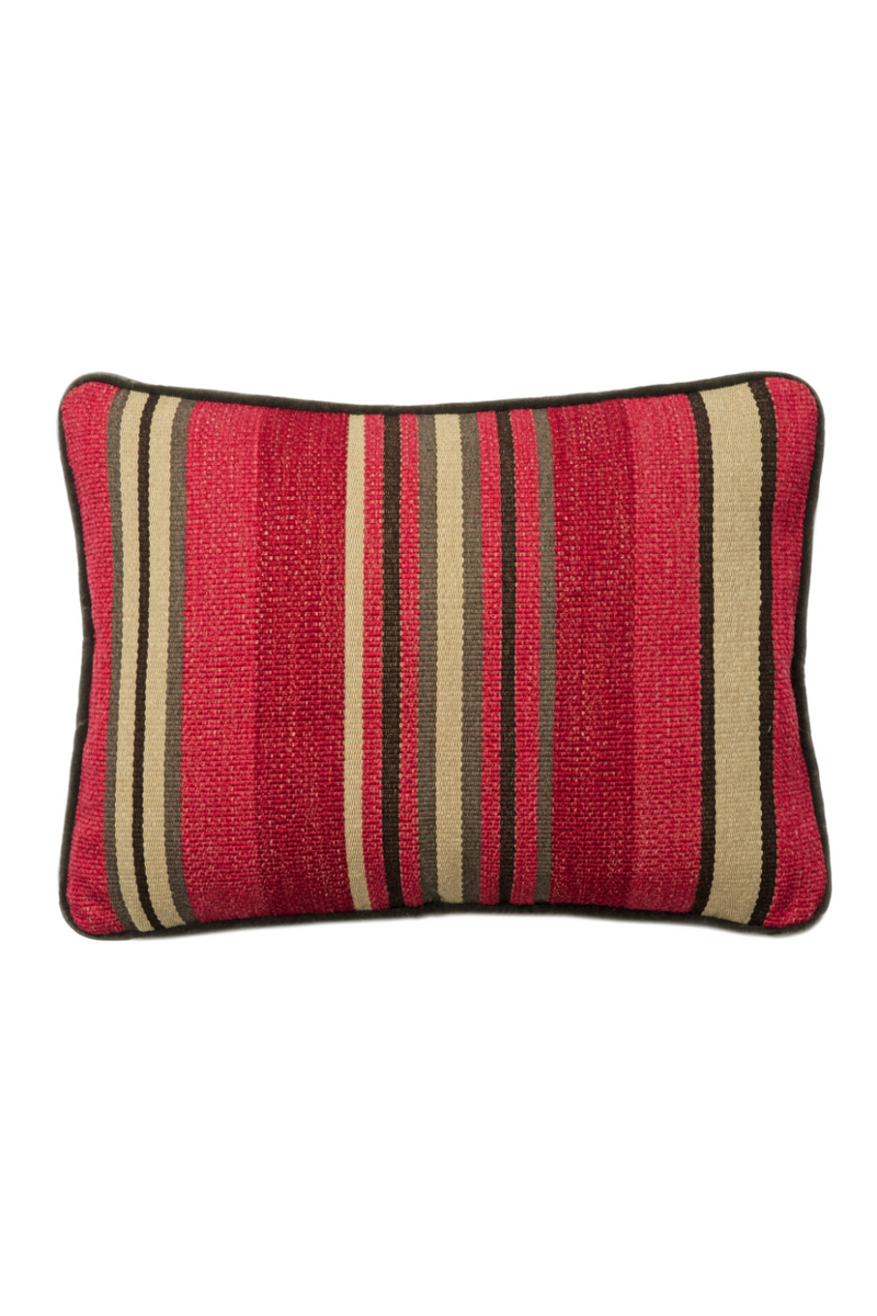 Striped Rectangular Cushion | Andrew Martin Portscasto Plume | Oroatrade.com