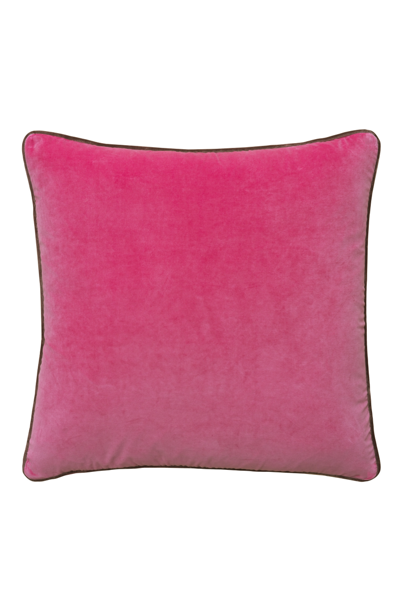 Cotton Velvet Cushion | Andrew Martin Medici