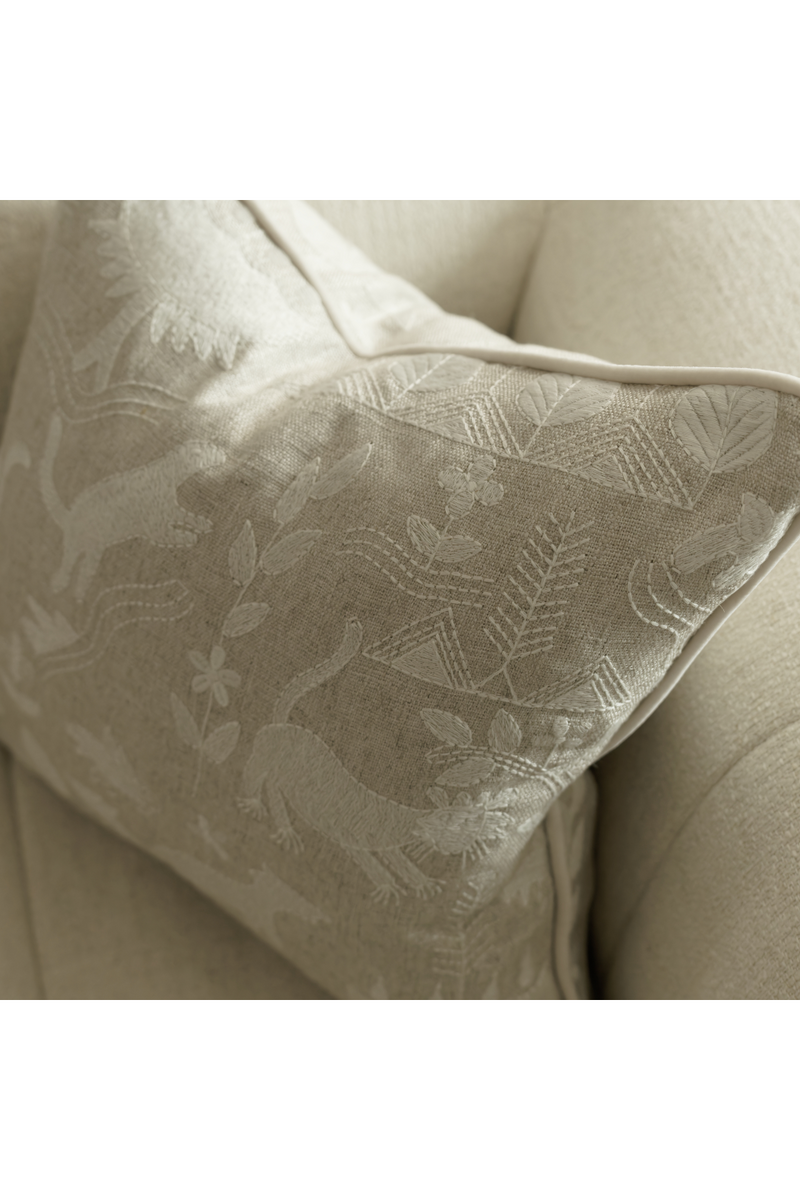 Embroidered Linen Cushion | Andrew Martin Scout | Oroatraed.com