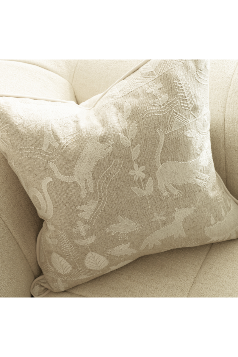 Embroidered Linen Cushion | Andrew Martin Scout | Oroatraed.com