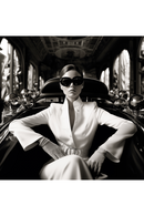 Woman Grayscale Plexiglass Artwork | Andrew Martin Alexandria | Oroatrade.com