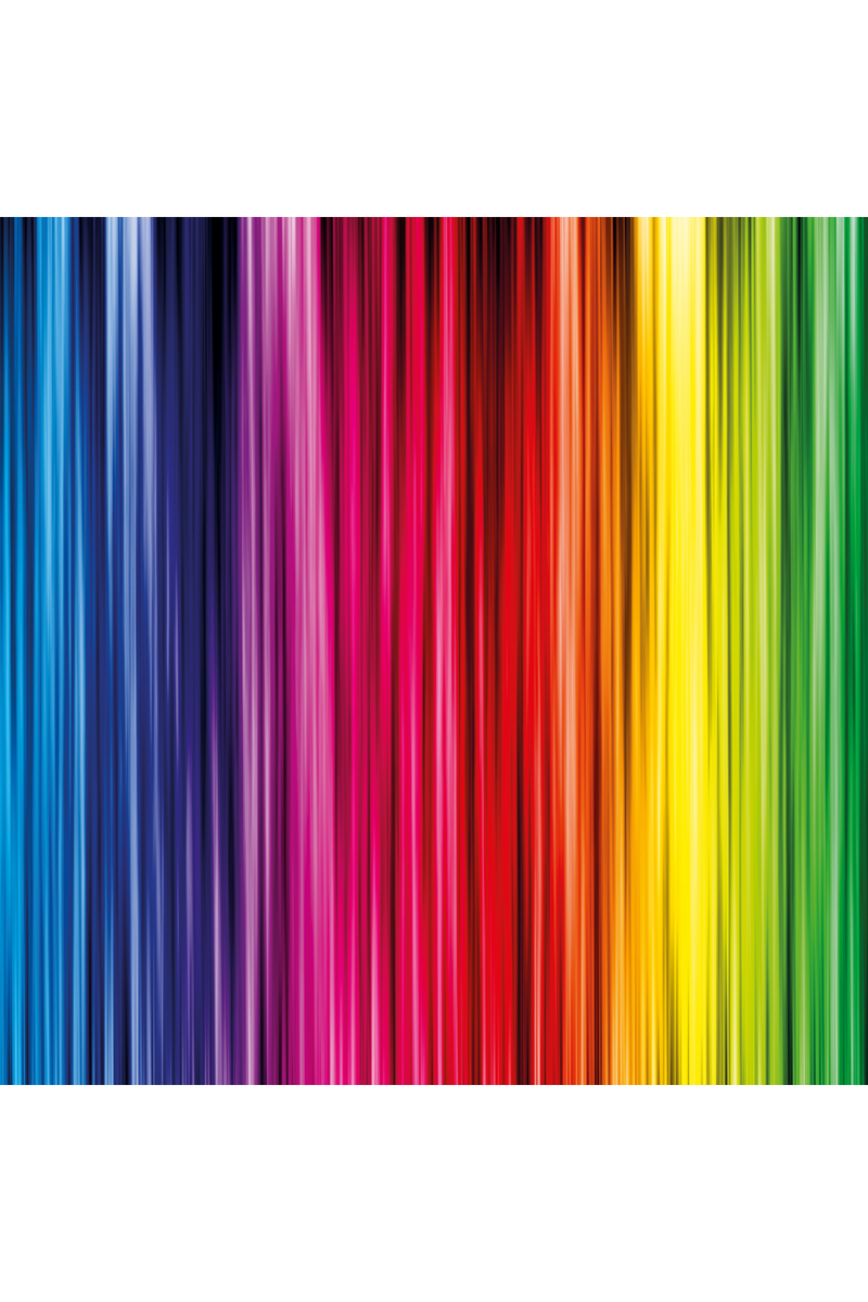 Rainbow-Colored Plexiglass Artwork | Andrew Martin Stripes | Oroatrade.com