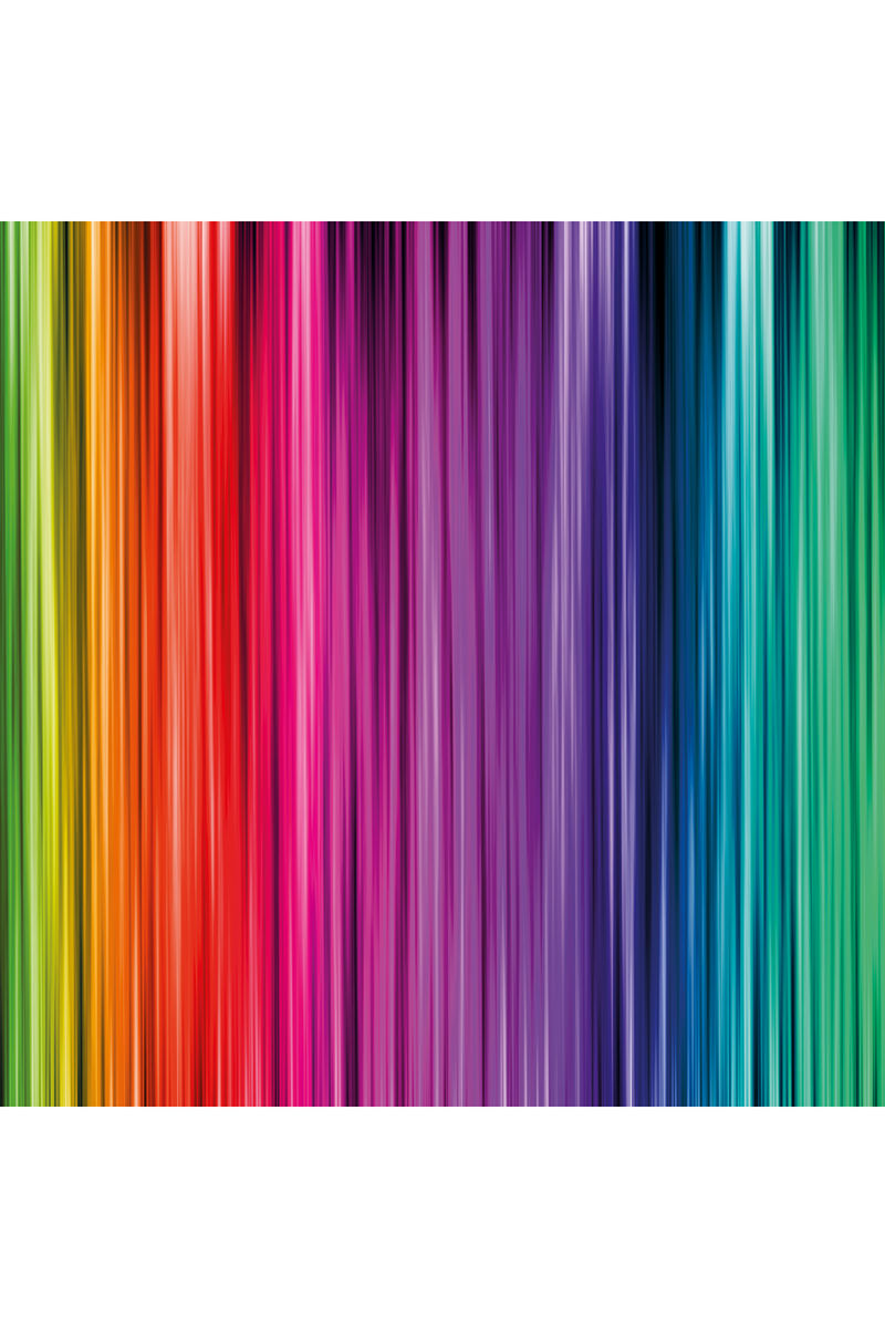 Rainbow-Hued Plexiglass Artwork | Andrew Martin Stripes II | Oroatrade.com