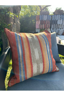 Multi-Colored Stripe Outdoor Cushion | Andrew Martin Argo | Oroatrade.com