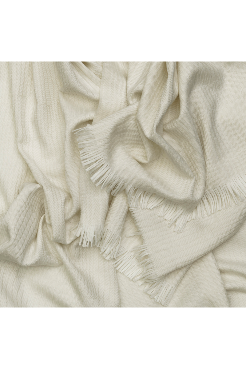 Merino Wool Trimmed Throw | Andrew Martin Canale | Oroatrade.com