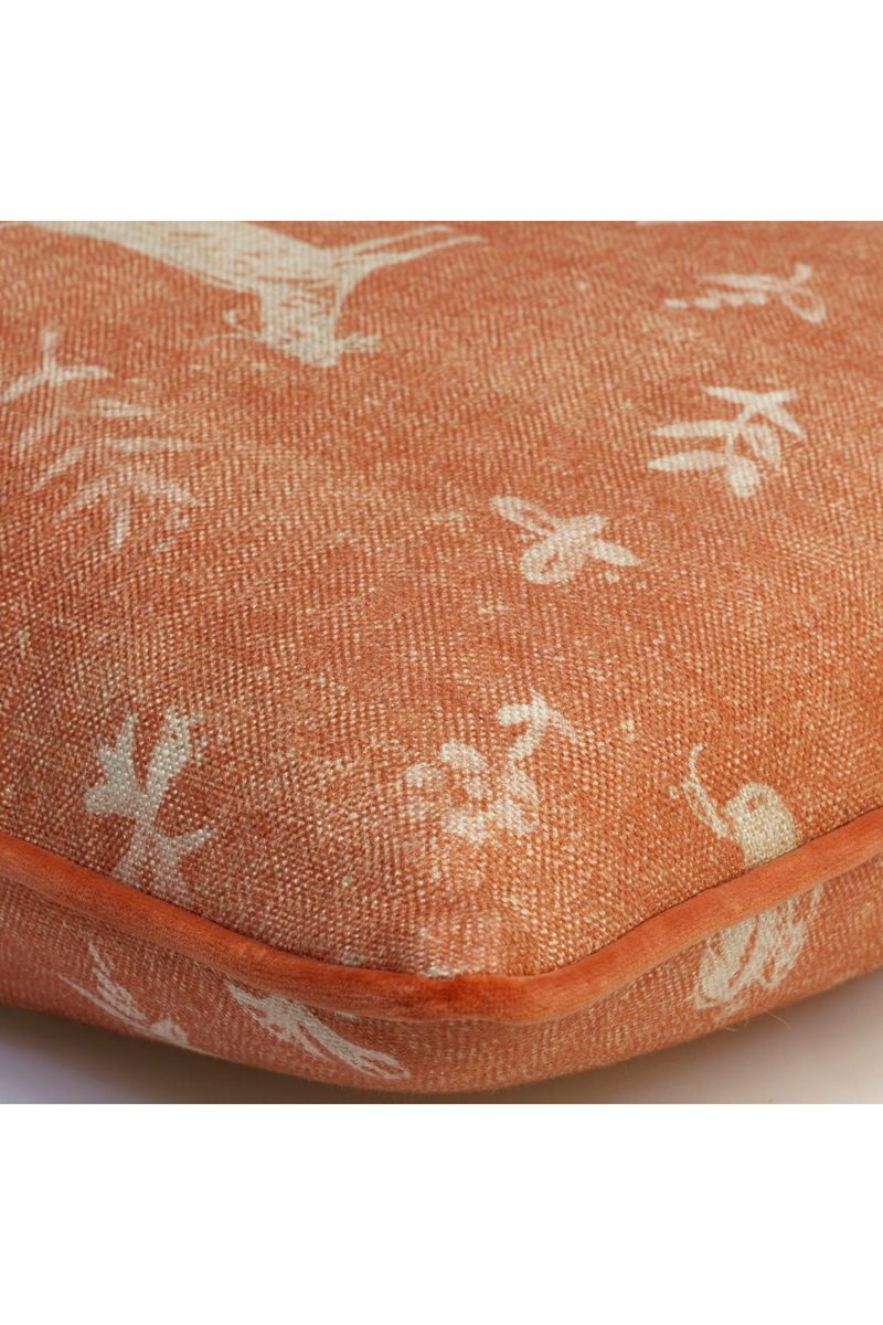 Wildlife Print Cushion | Andrew Martin Avebury | Oroatrade.com