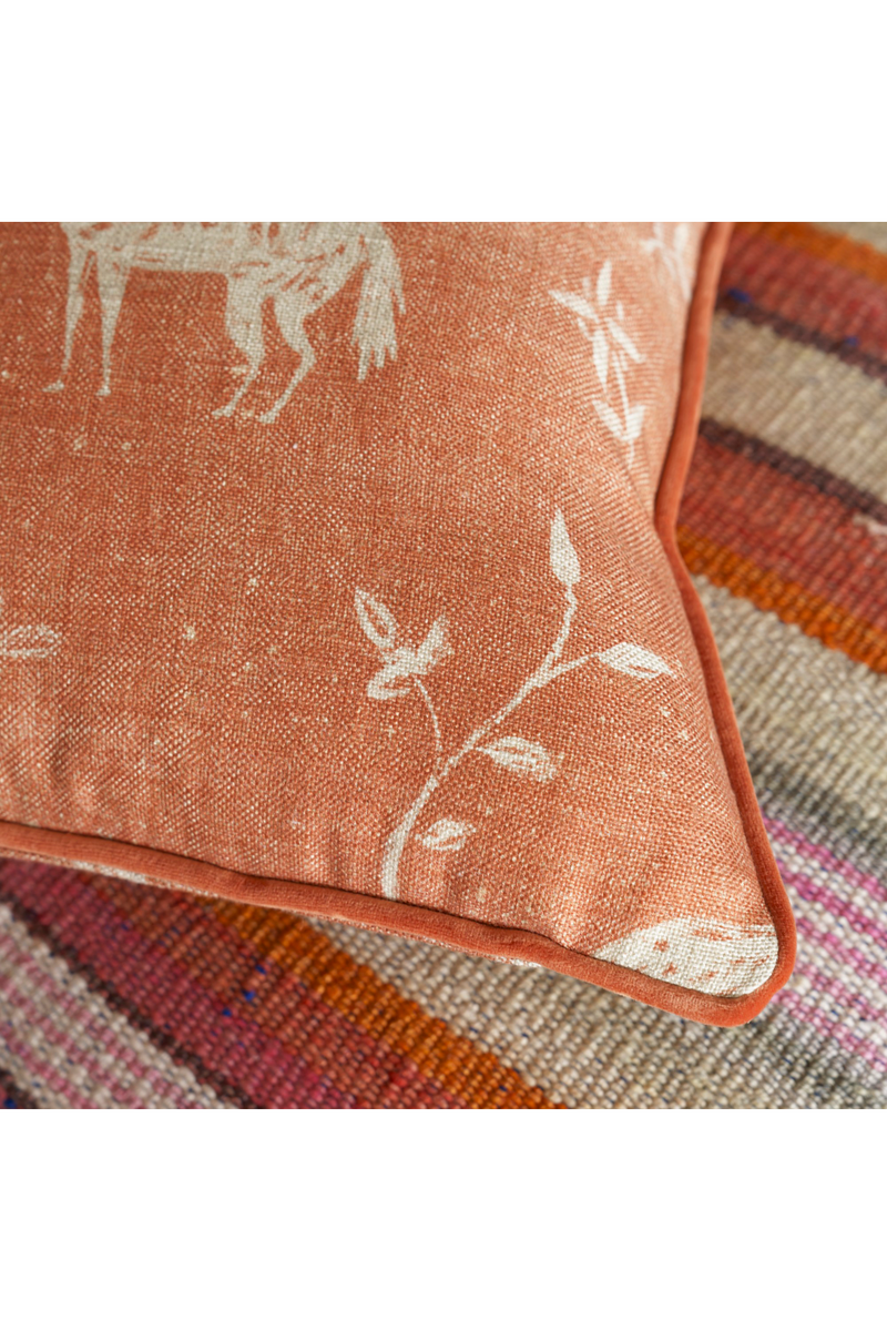 Wildlife Print Cushion | Andrew Martin Avebury | Oroatrade.com