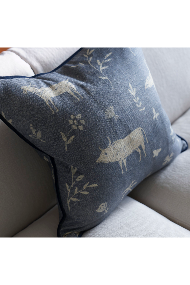 Wildlife Print Cushion | Andrew Martin Avebury | Oroatrade.com