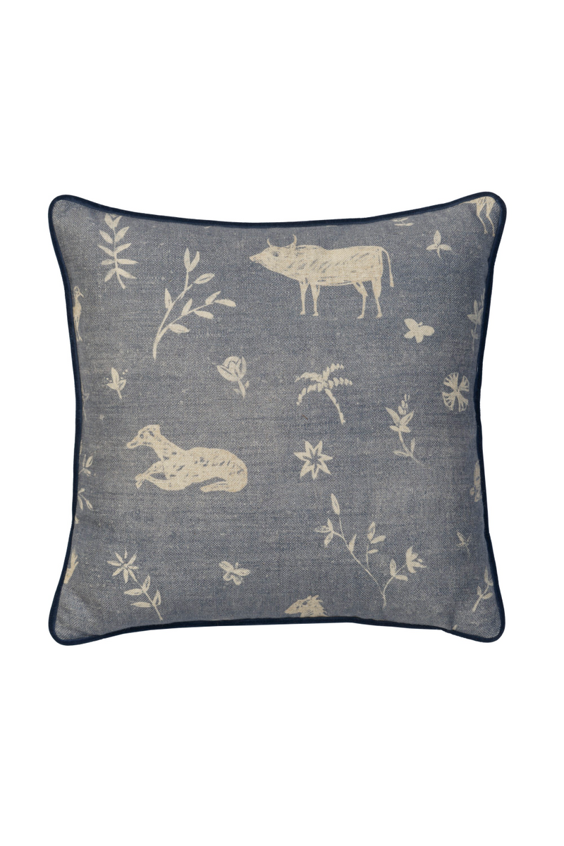 Wildlife Print Cushion | Andrew Martin Avebury | Oroatrade.com