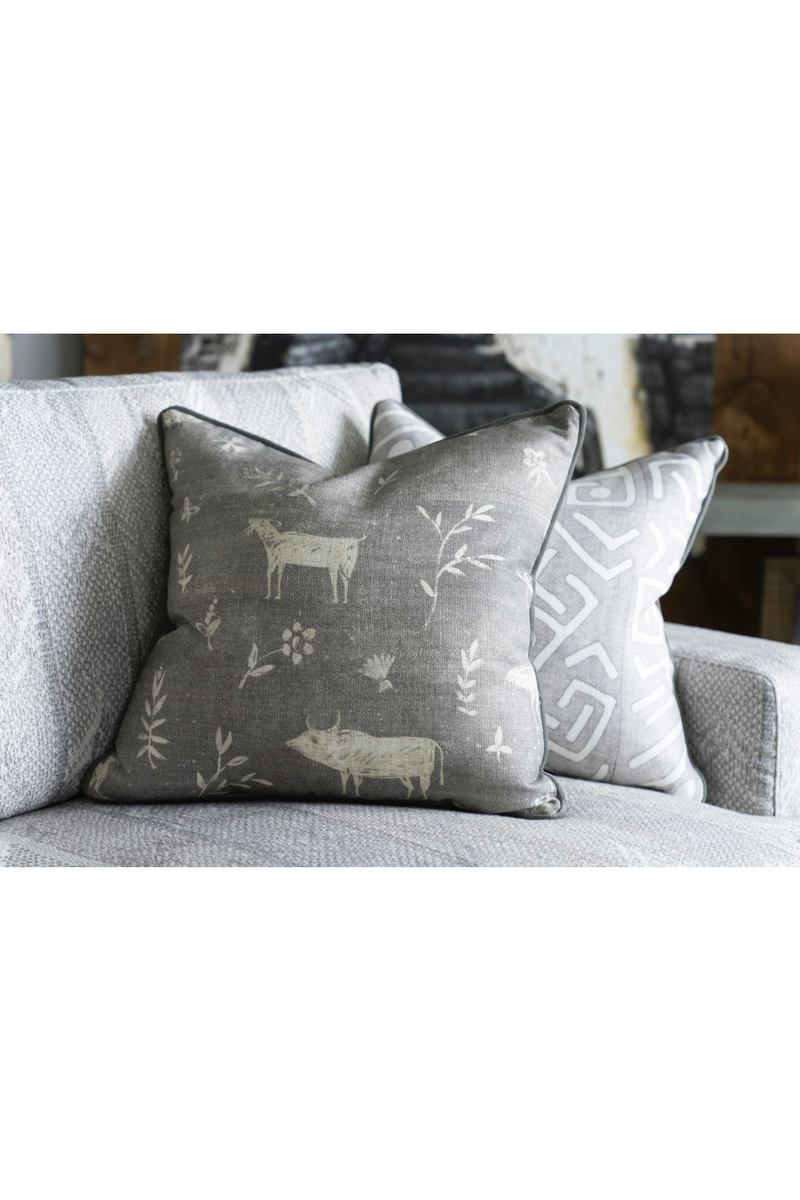 Wildlife Print Cushion | Andrew Martin Avebury | Oroatrade.com