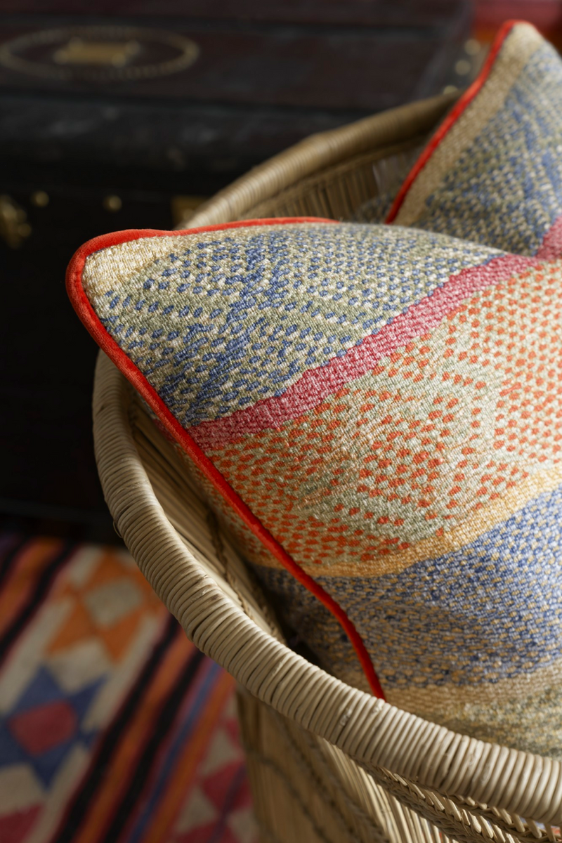 Linen Mix Handwoven Cushion | Andrew Martin Isthmus | Oroatrade.com