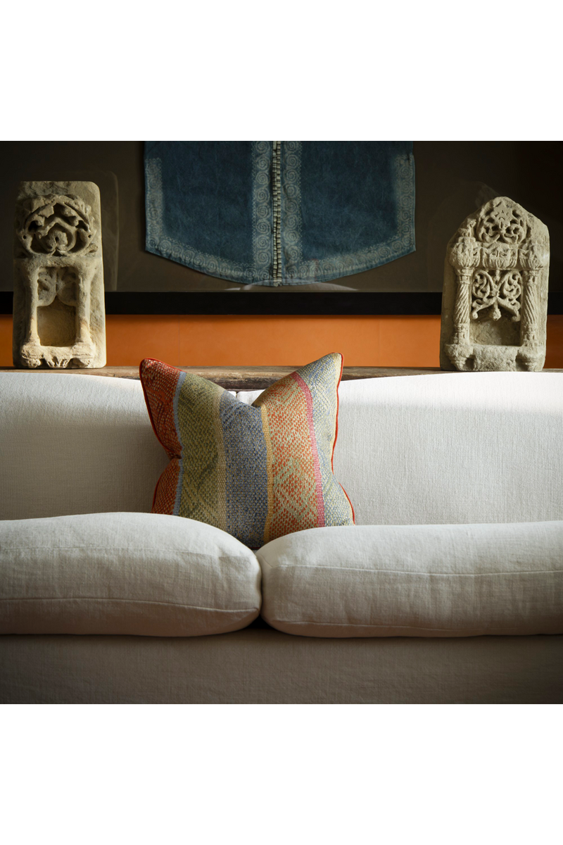 Linen Mix Handwoven Cushion | Andrew Martin Isthmus | Oroatrade.com