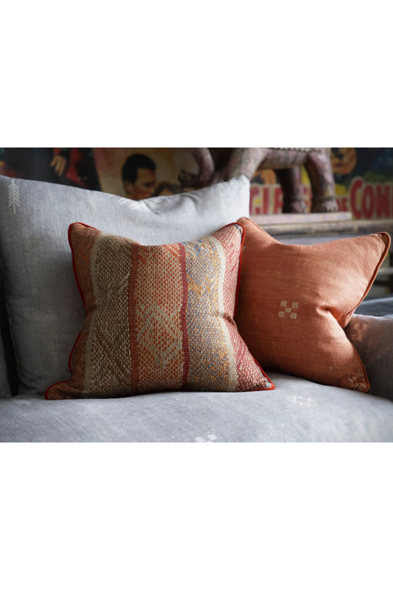 Linen Mix Handwoven Cushion | Andrew Martin Isthmus | Oroatrade.com