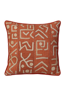Geometric Patterned Throw Pillow | Andrew Martin Ashanti | Oroatarde.com