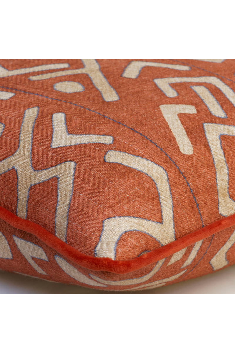 Geometric Patterned Throw Pillow | Andrew Martin Ashanti | Oroatarde.com