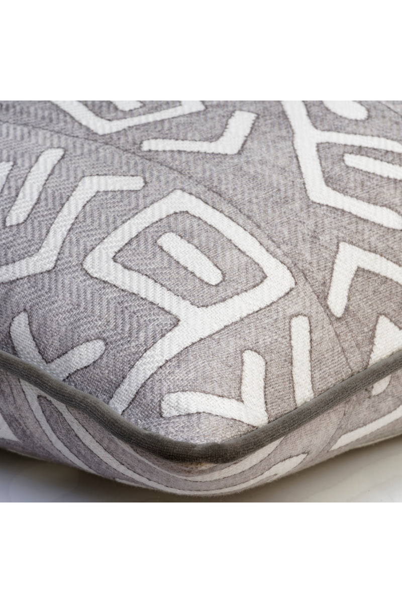 Geometric Patterned Throw Pillow | Andrew Martin Ashanti