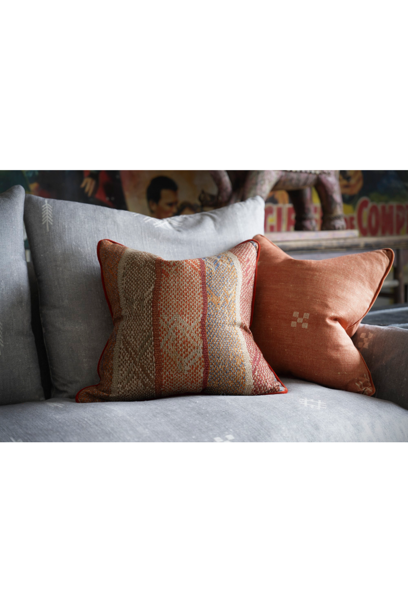 Printed Stitch Motif Cushion | Andrew Martin Jericho | Oroatrade.com