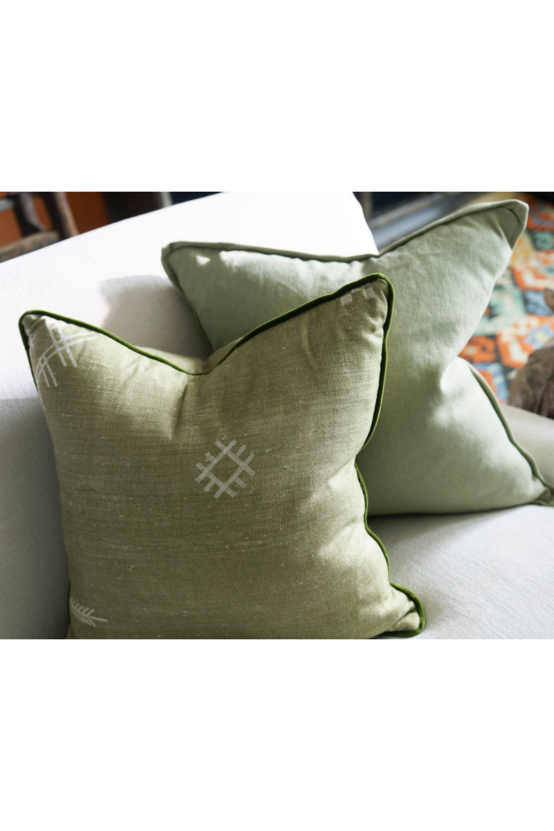 Printed Stitch Motif Cushion | Andrew Martin Jericho | Oroatrade.com