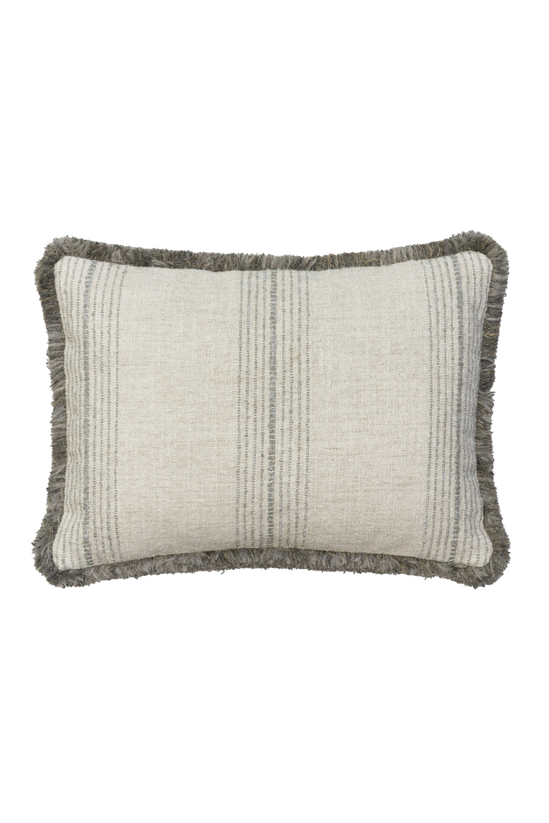 Stripe Linen Rectangular Cushion | Andrew Martin Atrani Otroatrade.com