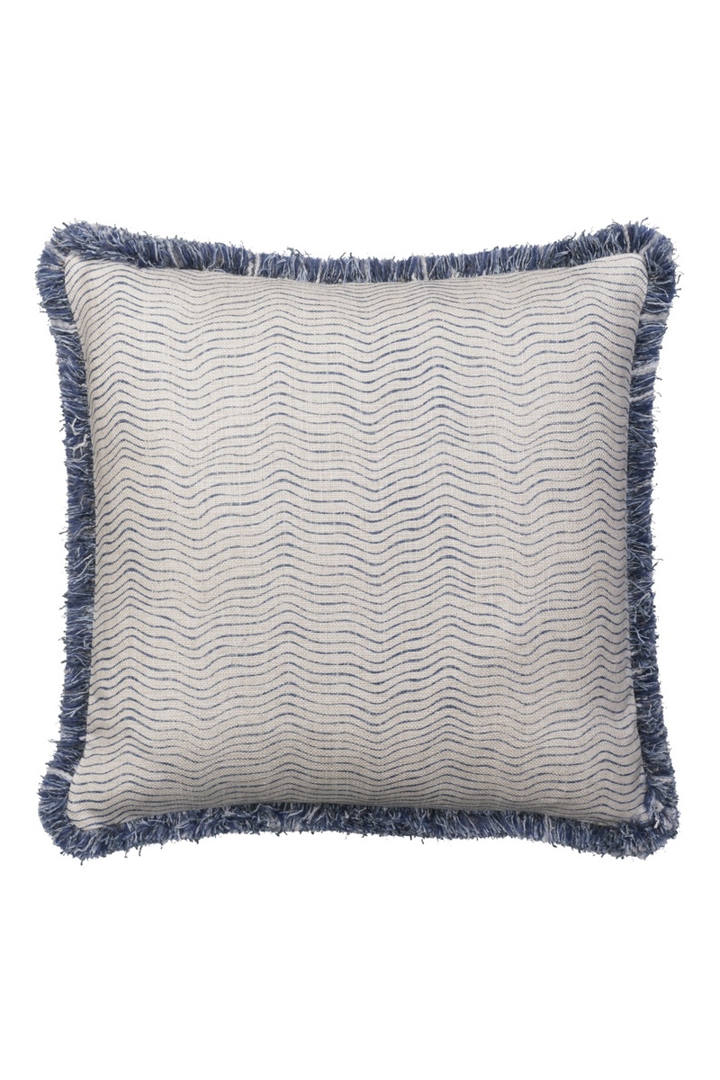 Wavy Pattern Linen Cushion | Andrew Martin Canalasso | Oroatrade.com