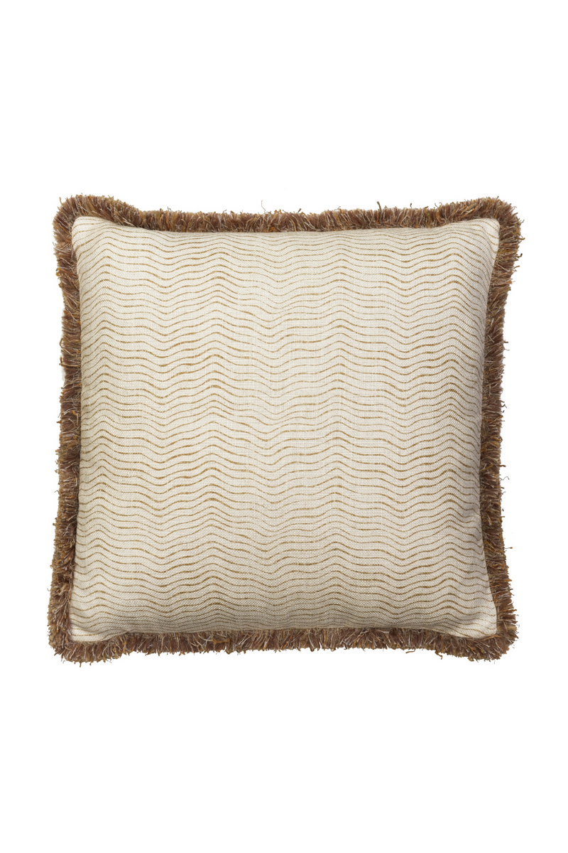 Wavy Pattern Linen Cushion | Andrew Martin Canalasso | Oroatrade.com