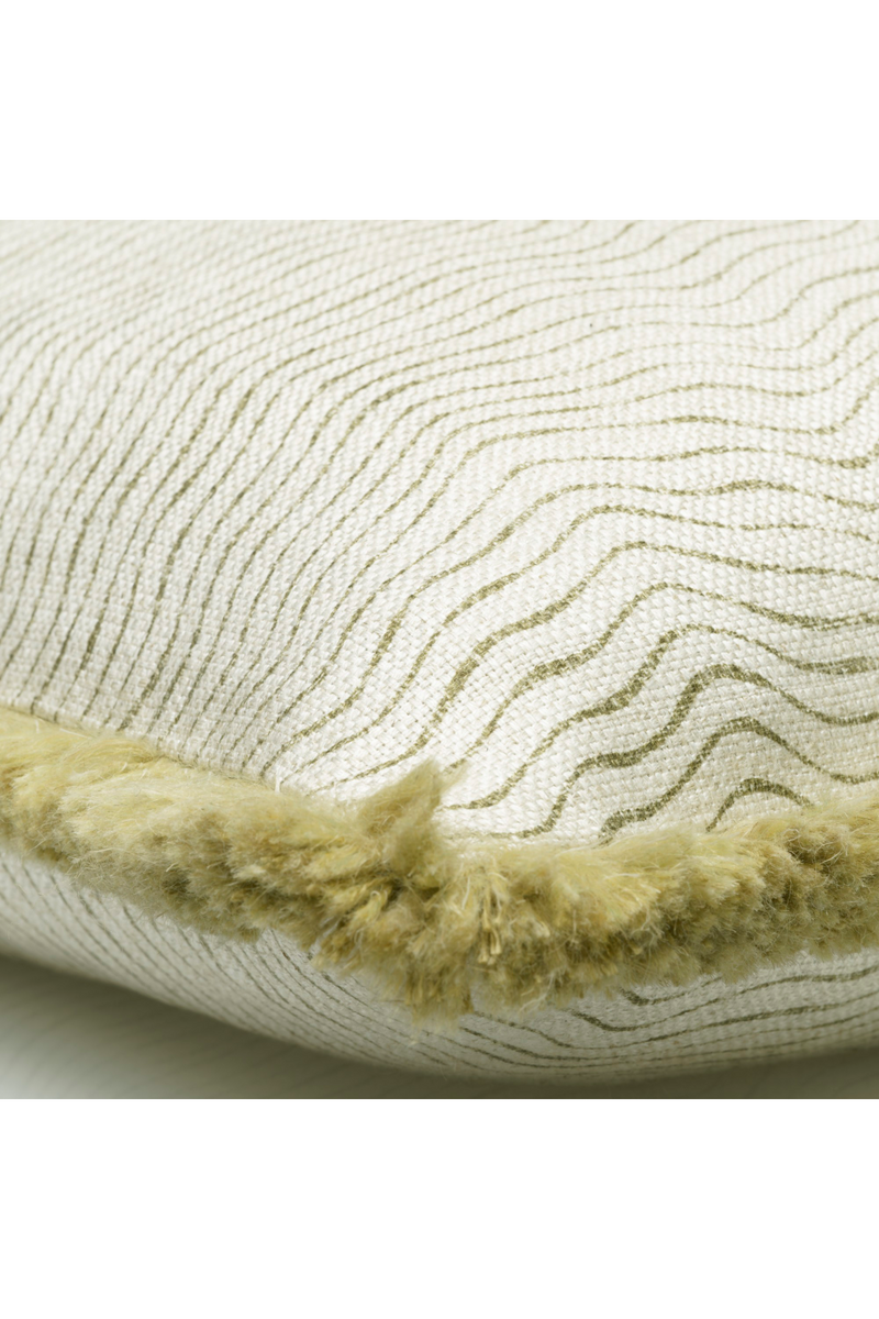 Wavy Pattern Linen Cushion | Andrew Martin Canalasso | Oroatrade.com