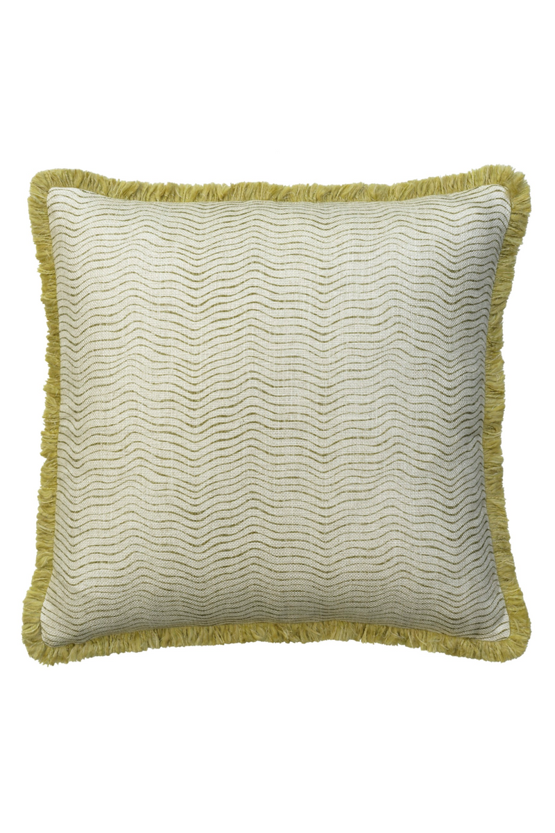 Wavy Pattern Linen Cushion | Andrew Martin Canalasso | Oroatrade.com