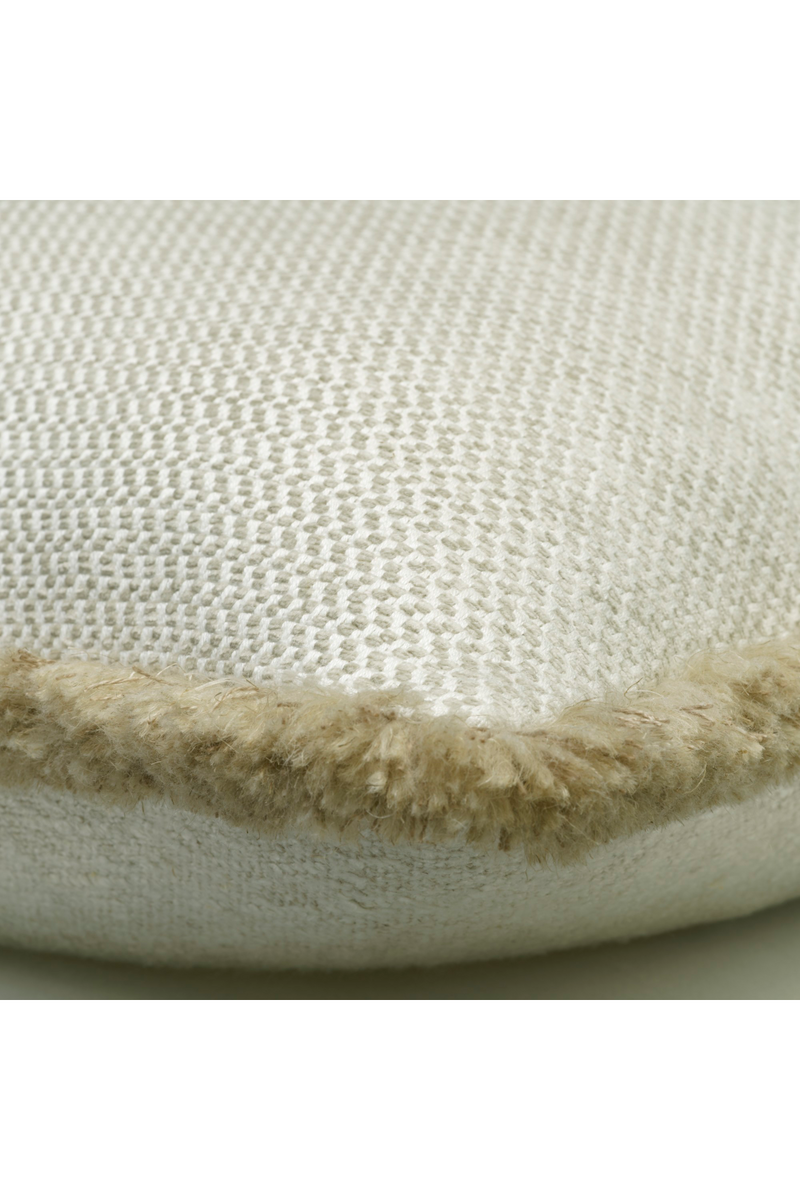 Chenille Herringbone Trimmed Cushion | Andrew Martin Sanremo | Oroatrade.com