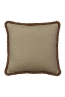 Chenille Herringbone Trimmed Cushion | Andrew Martin Sanremo | Oroatrade.com