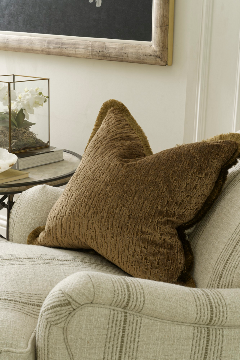 Textured Velvet Cushion | Andrew Martin Roma | Oroatrade.com 