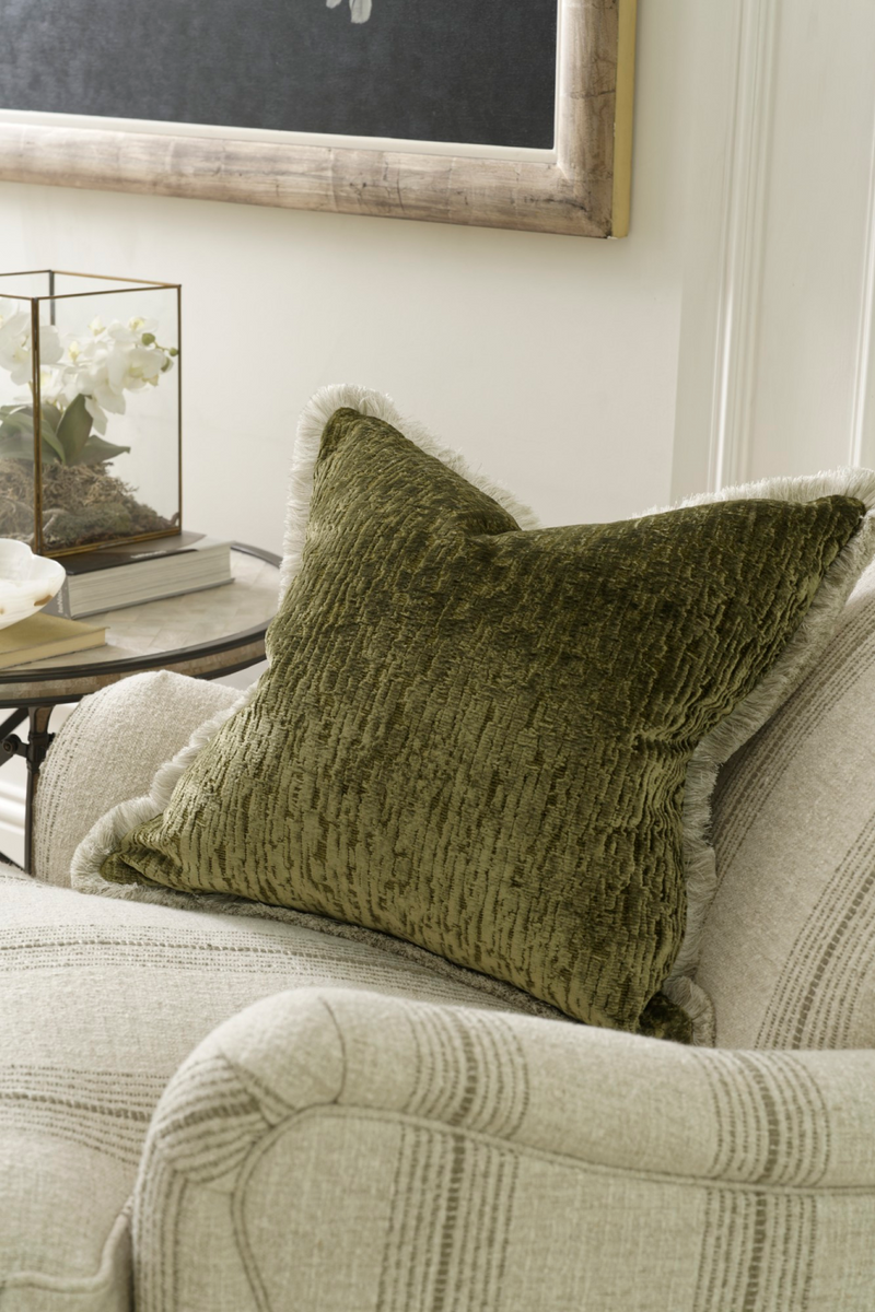 Textured Velvet Cushion | Andrew Martin Roma | Oroatrade.com 