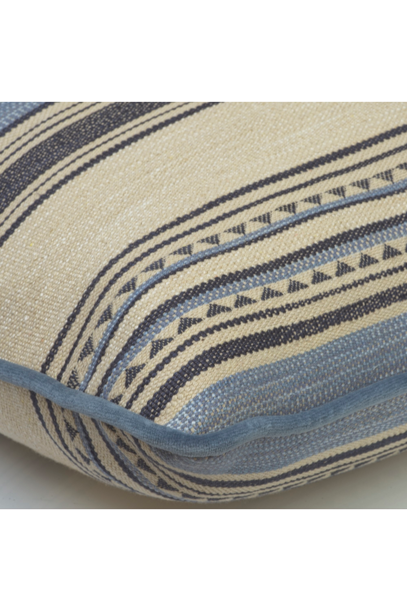 Triangular Motif Piped Cushion | Andrew Martin Las Salinas | Oroatrade.com