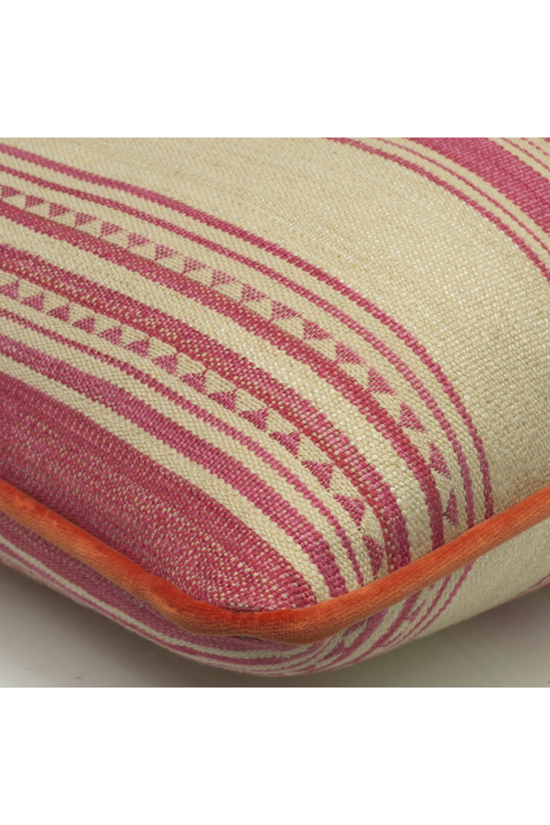 Triangular Motif Piped Cushion | Andrew Martin Las Salinas | Oroatrade.com