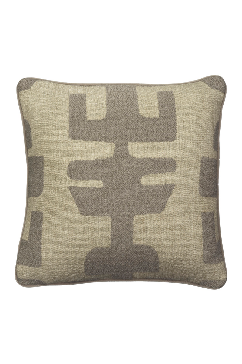 Organic Pattern Linen Cushion | Andrew Martin Peru | Oroatrade.com